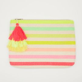 Stella+Gemma Pouch Coloured Stripes Large