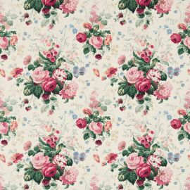 Sanderson Fabric Stapleton Park Cream/Pink