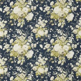 Sanderson Fabric Stapleton Park Navy/Olive