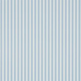 Sanderson Wallpaper New Tiger Stripe Blue/Ivory
