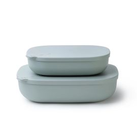 Styleware 2 Piece Nesting Tray Set Eucalyptus