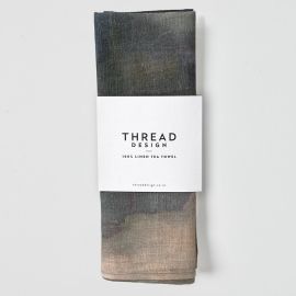 Thread Design Cosmic Ocean Linen Tea Towel