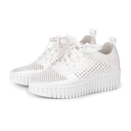 Ilse Jacobsen Shoes Tulip Sneaker Embroidered White