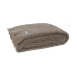 Windermere Mohair Throw Manuka