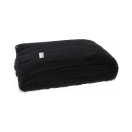 Windermere Mohair Throw Raven