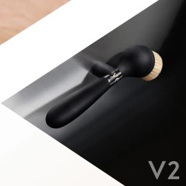 Yeseco V2 Brush with Magnetic Stand Black