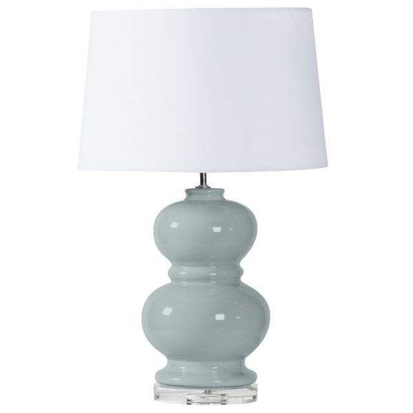 Canvas+Sasson Lamp Base & Shade Alpine | Allium Interiors
