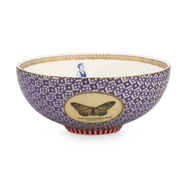 Pip Studio Heritage Bowl Tiles Blue 11cm | Allium Interiors