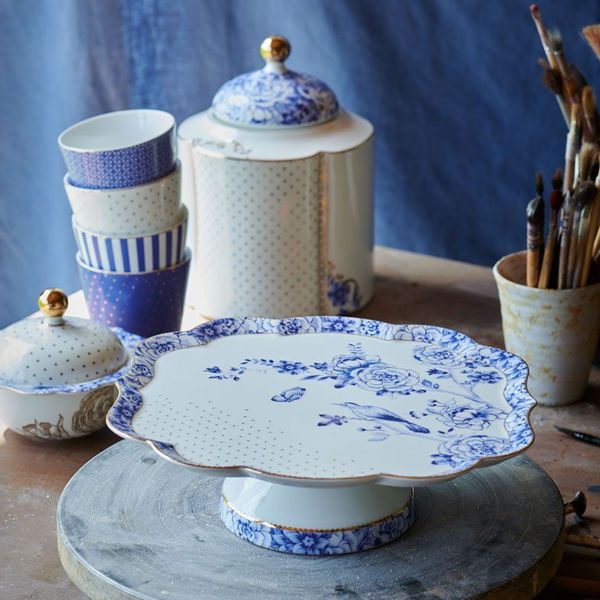 Pip Studio Royal White Cake Tray Small | Allium Interiors