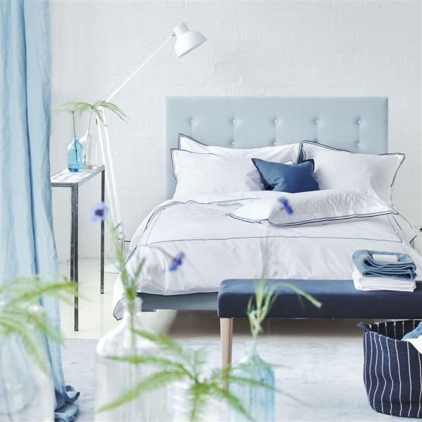 Designers Guild Astor Denim Duvet | Allium Interiors