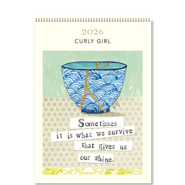 Curly Girl Calendar 2026 | Allium Interiors