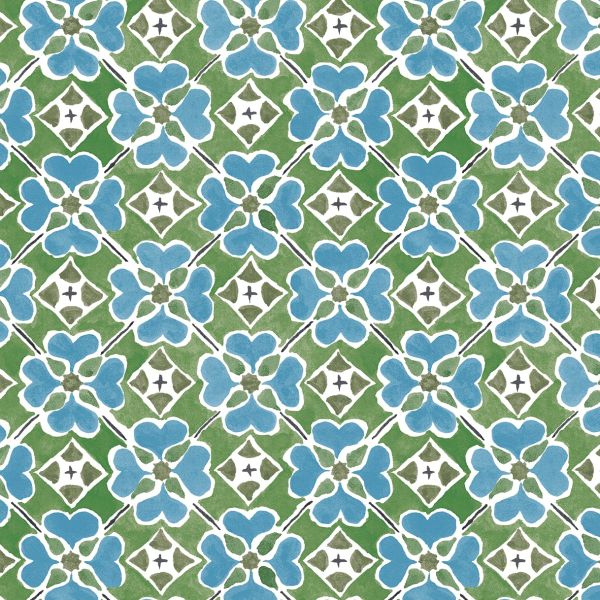 Anna Spiro Wallpaper Flora Meadow | Allium Interiors