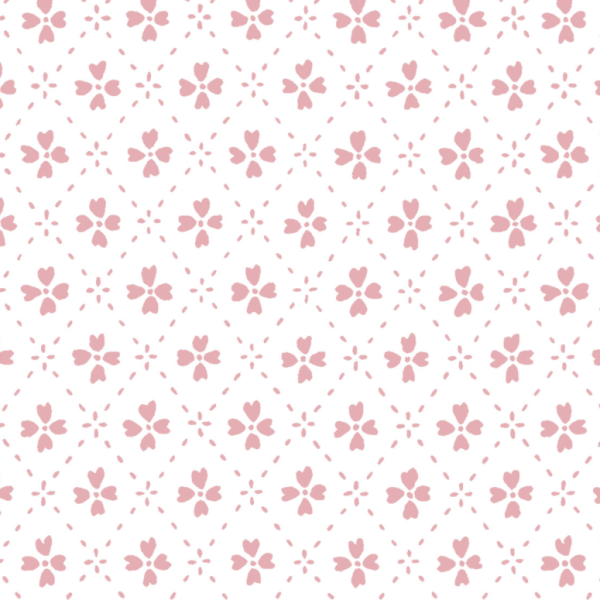 Anna Spiro Wallpaper Paniola Inverted Light Pink | Allium Interiors