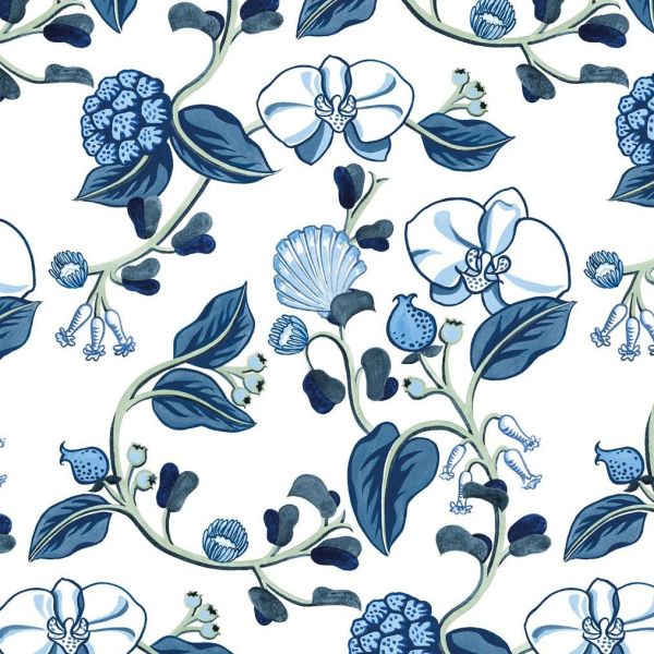 Anna Spiro Wallpaper The Wedding Midnight | Allium Interiors