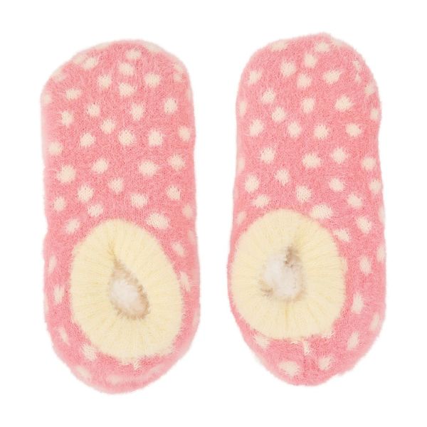 Annabel Trends Fuzzy Booties Meadow Blush Spot | Allium Interiors