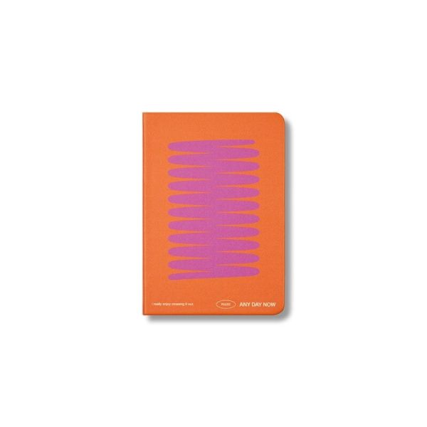 Any Day Now Notebook Bound A6 Coral | Allium Interiors