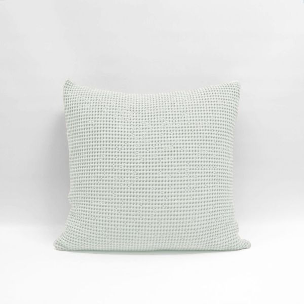 Baksana New Bliss Stonewashed Euro Duck Egg | Allium Interiors