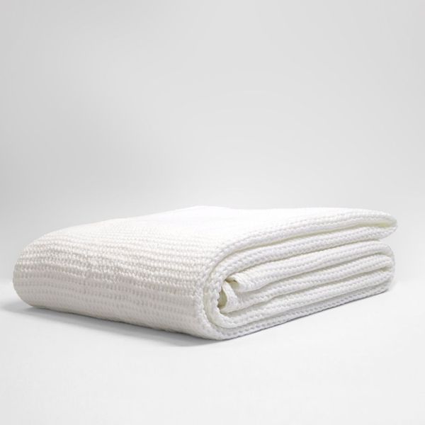 Baksana Throw New Bliss Stonewashed White | Allium Interiors