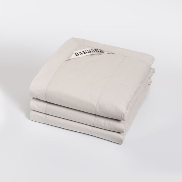 Baksana Luxury Espresso Coverlet Linen | Allium Interiors