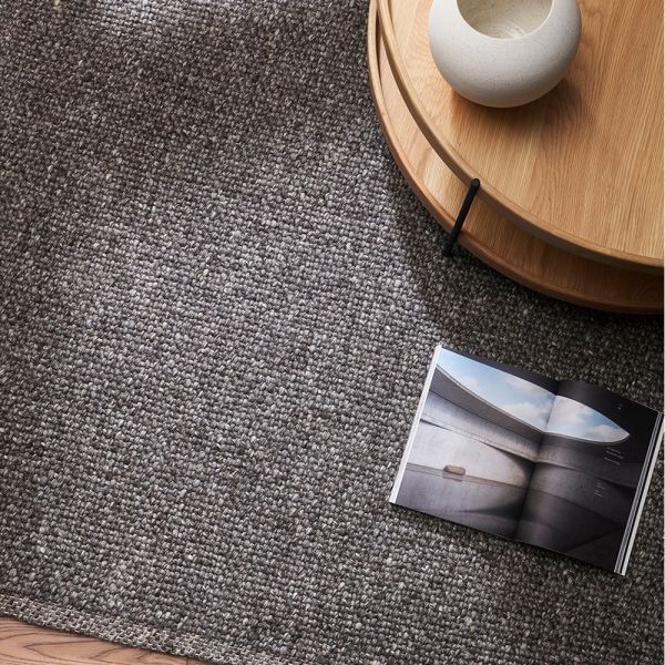 Baya Rug Nebraska Charcoal | Allium Interiors