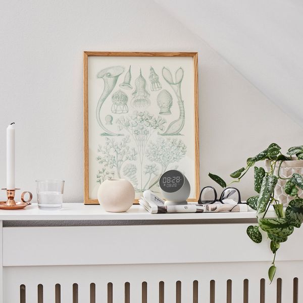 Kreafunk Bell Alarm Clock White | Allium Interiors