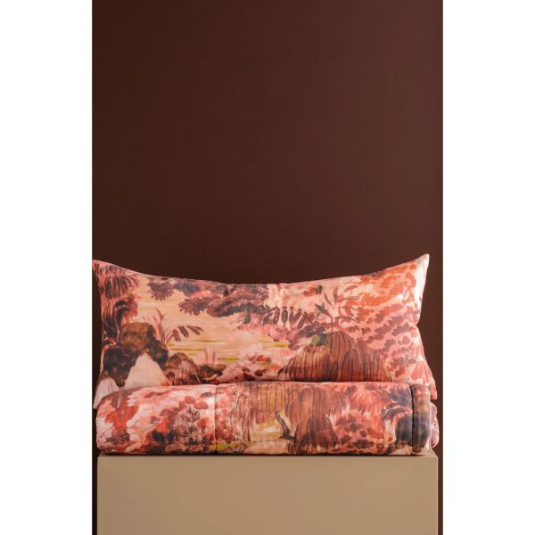 Bianca Lorenne Merlot Bolster Cushion | Allium Interiors