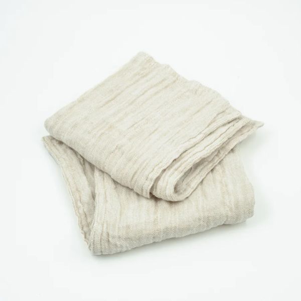 Bianca Lorenne Leggera Oatmeal Washcloths - Set of Two | Allium Interiors