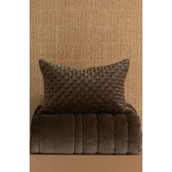 Bianca Lorenne Mica Cocoa Cushion | Allium Interiors