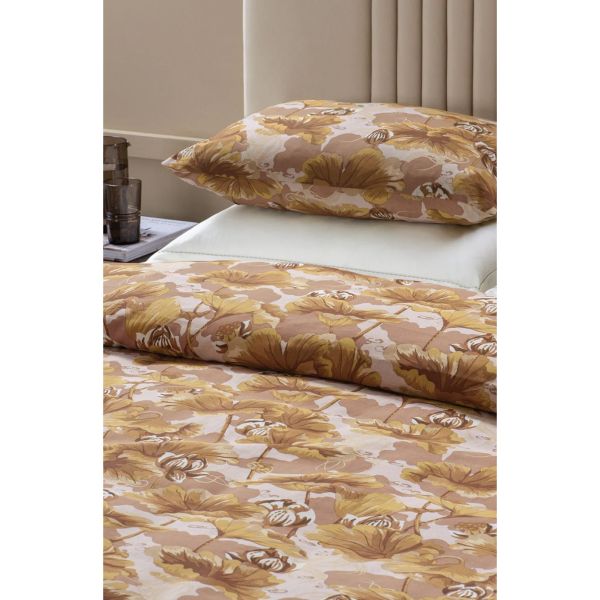 Bianca Lorenne Waterlily Clay Duvet Set - Queen | Allium Interiors
