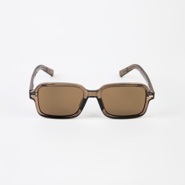 Stella+Gemma Sunglasses Bobby Transparent Brown | Allium Interiors