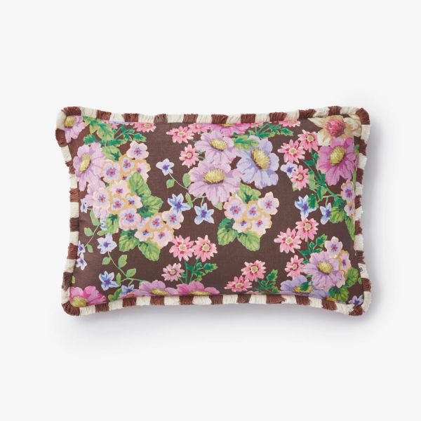 Bonnie And Neil Cushion Buttercup Brown | Allium Interiors