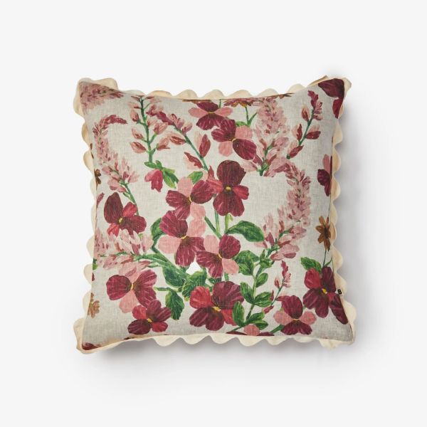 Bonnie And Neil Cushion Lupin Multi | Allium Interiors