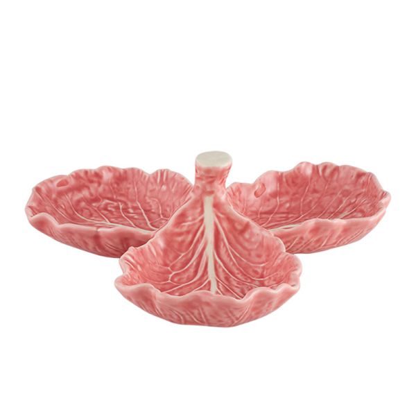 Bordallo Pinheiro Cabbage Rose Olive Dish | Allium Interiors