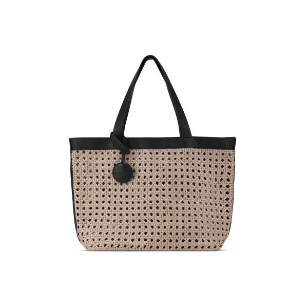 Ilse Jacobsen Bag Large Beach Bag Sand Pile Black | Allium Interiors