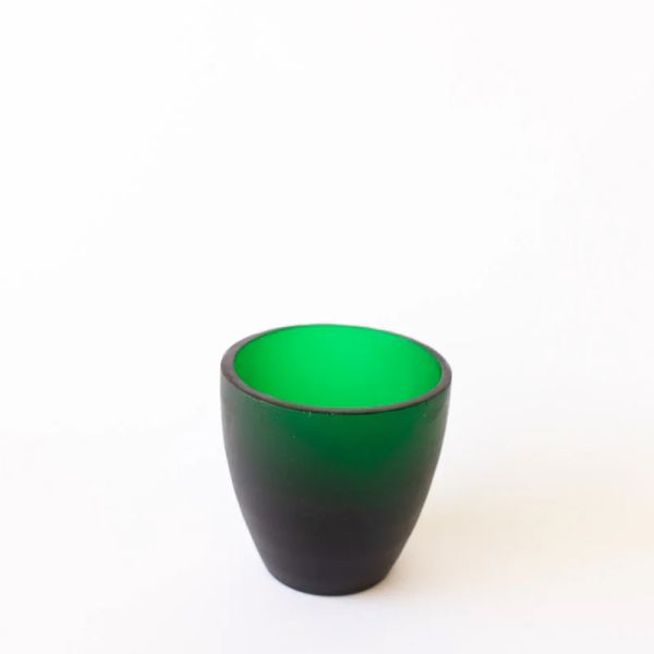 Brian Tunks Frosted Glass Votive Meadow | Allium Interiors