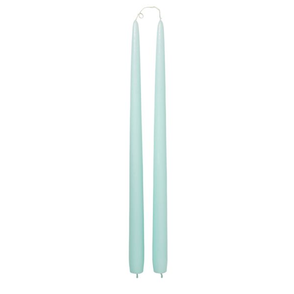 Broste Copenhagen Candle Smooth Taper Mint S/2 | Allium Interiors