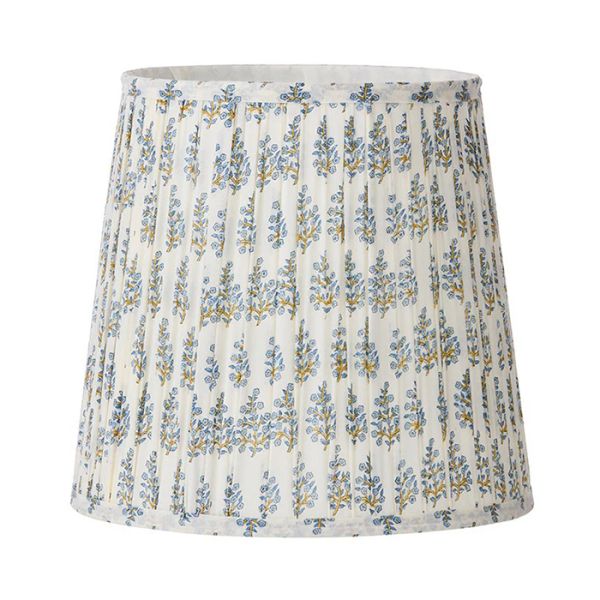 Bungalow Denmark Pleated Lampshade H27cm Samira Tourmaline | Allium Interiors