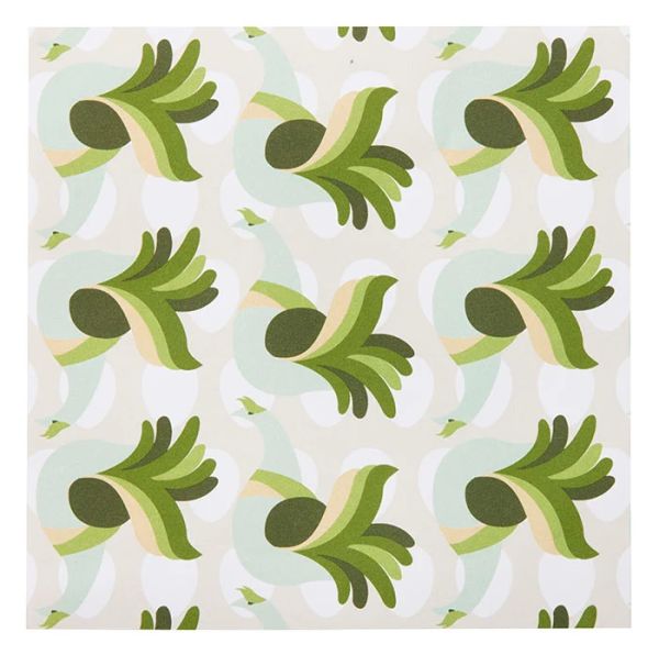 Bungalow Denmark Paper Napkin Lunch Hen & Egg Fern | Allium Interiors