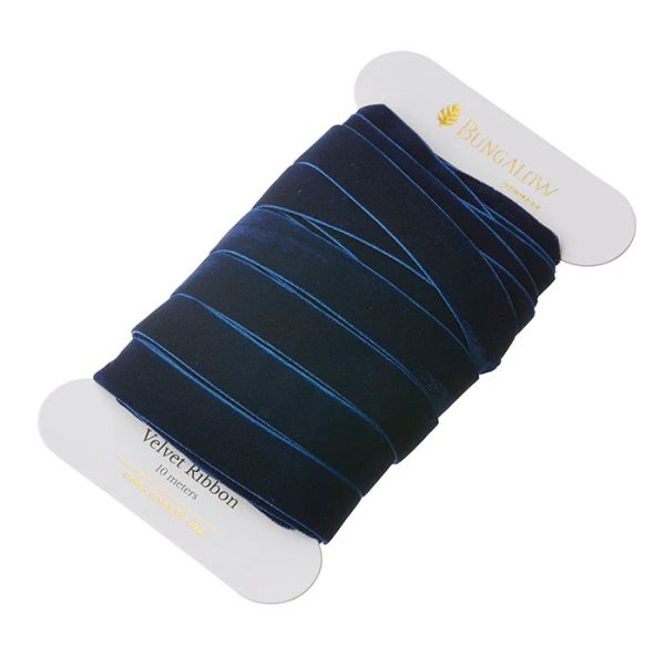 Bungalow Denmark Velvet Ribbon Indigo | Allium Interiors