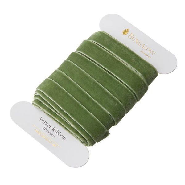 Bungalow Denmark Velvet Ribbon Moss | Allium Interiors
