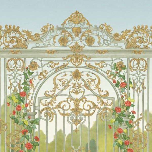 Cole And Son Wallpaper Tijou Gate 118/8017 | Allium Interiors