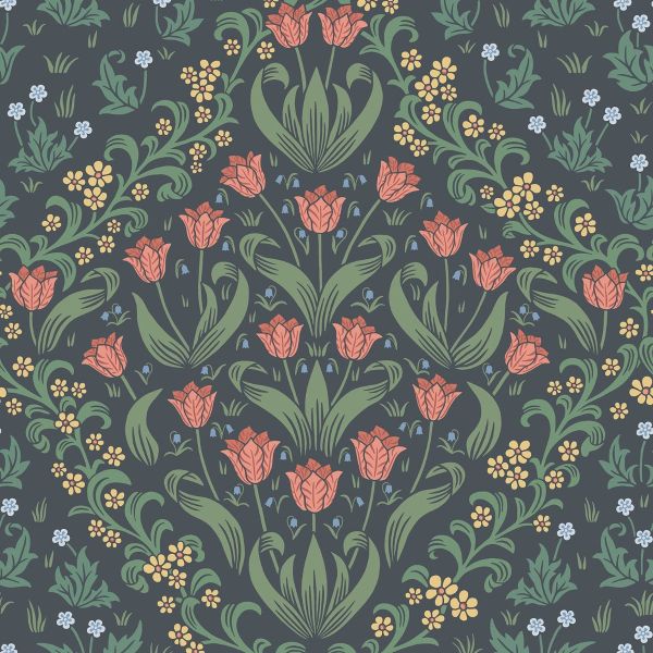 Cole And Son Wallpaper Tudor Garden 118/2002 | Allium Interiors