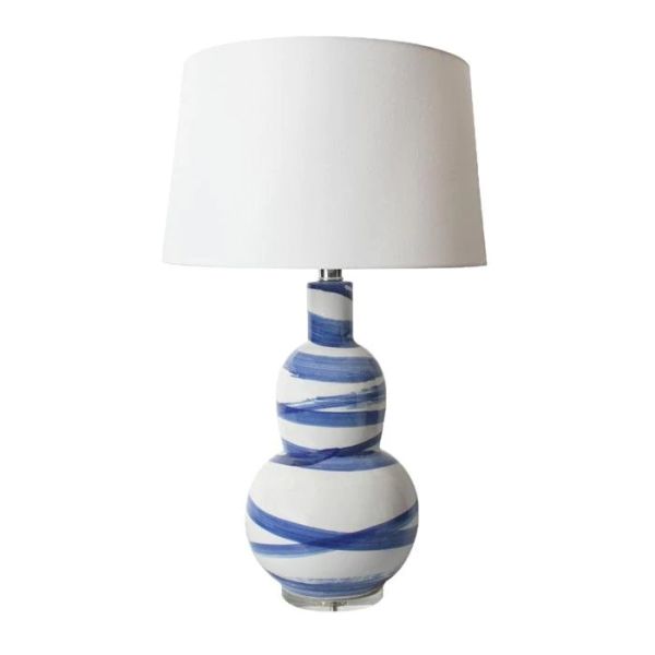 Canvas+Sasson Lamp Base & Shade Laguna | Allium Interiors