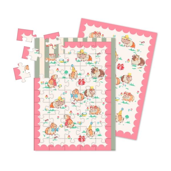 Cath Kidston Jigsaw Card Guinea Pig | Allium Interiors