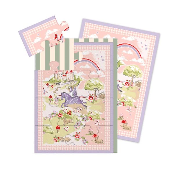 Cath Kidston Jigsaw Card Unicorn World | Allium Interiors