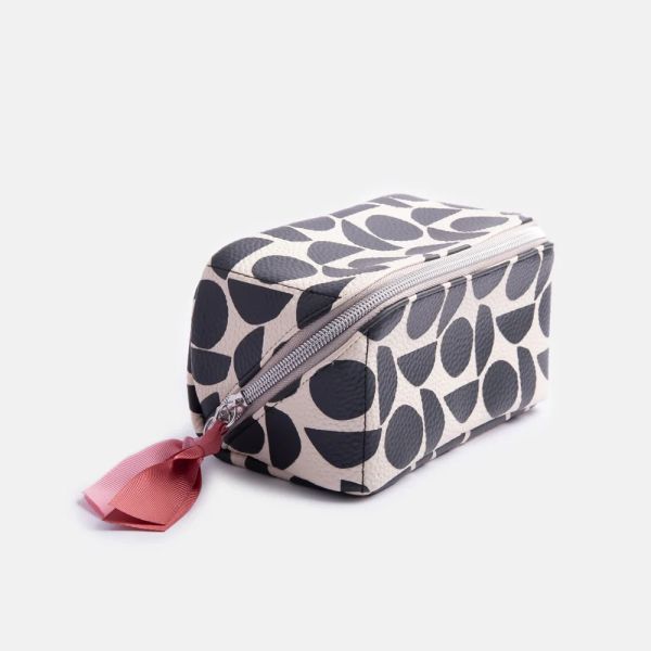 Caroline Gardner Cosmetic Bag Abstract Geo Diagonal | Allium Interiors