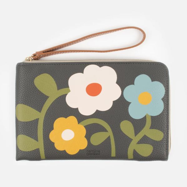 Caroline Gardner Travel Pouch Multi Floral | Allium Interiors