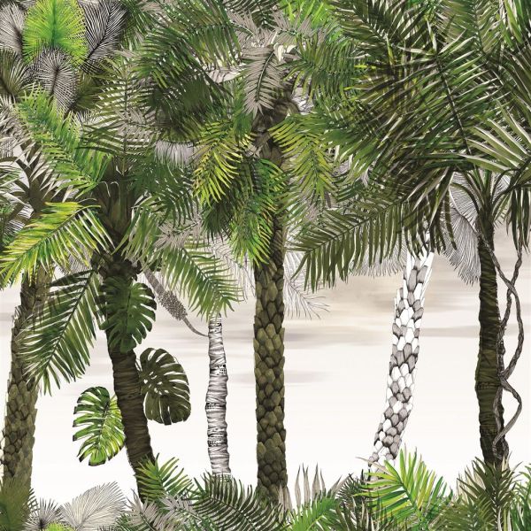 Christian Lacroix Wallpaper Croisette Rainette | Allium Interiors