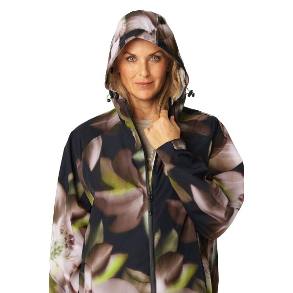 Ilse Jacobsen Raincoat Dark Photoristic Flower | Allium Interiors