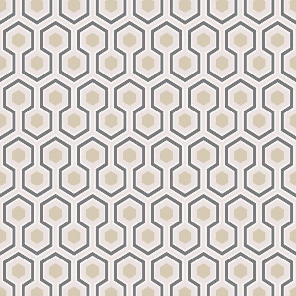 Cole And Son Wallpaper Hicks' Hexagon 95/3016 | Allium Interiors